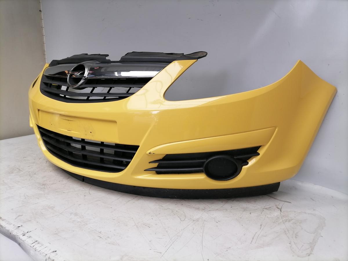Opel Corsa D original Sto&szlig;stange Sossf&auml;nger vorn Z40Q Sunny Gelb Bj.2009